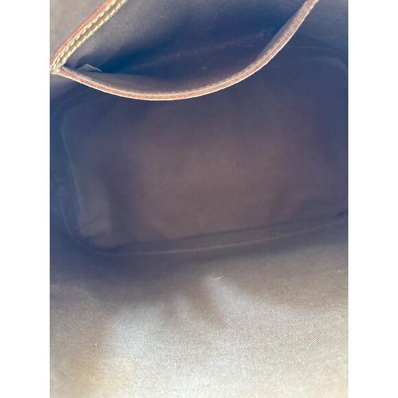 Authentic Louis Vuitton Monogram Alma Handbag Purse With Leather Trim - Picture 14 of 15